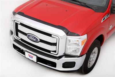 Husky Liners 11-16 Ford F-250/350 Super Duty Aeroskin Hood Protector - Smoke thumbnail 2