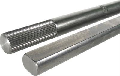 Borgeson Universal Steering Shafts 429282 Shaft, 3/4-36 Splined, Polished Stainless, 14.75" Long 7/8 Spline Length thumbnail 2