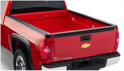 Summit Racing Bed Rail Caps Smooth Style Black Plastic Chevy Short Bed Pair