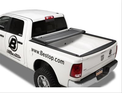 Bestop EZ Fold Tonneau Covers for 2004-2025 F-150 - 1611301 Cover, Fold, Soft Style, Folding, Vinyl, Black, Crew Cab, Ford, 5.5 ft. Truck Bed Length, Each thumbnail 5