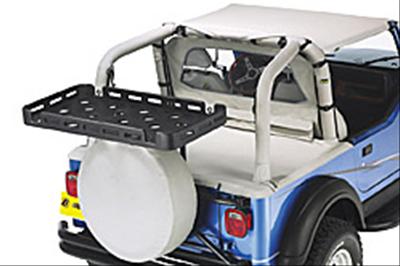 Bestop HighRock 4x4 Universal Rack Trays for 1987-2018 WRANGLER, 2018 WRANGLER JK - 4144401 Cargo Tray, Tray, Attaches To Brackets, Black, Each thumbnail 2