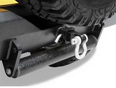 Bestop HighRock 4x4 Receiver Recovery D-Ring Ball Mounts 4292201 Tow Hook, D-Ring, Hitch Mount, 4x4, Black, Steel, Jeep, Each thumbnail 2