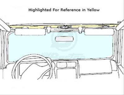 Bestop Windshield Channels 5121001 Channel, Jeep, Each thumbnail 2