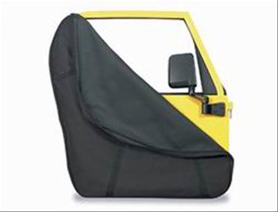 Bestop Door Storage Jackets 5166001 Bags, Soft Upper, Fabric, Black, Driver and Passenger Side, Jeep, Pair thumbnail 2