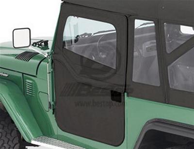 Bestop 5177415 Bestop 2-Piece Soft Doors | Summit Racing