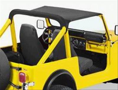 Bestop Strapless Bikini Tops 5251815 Soft Top, Bikini, Polymer Cloth, Black Denim, Jeep, Each thumbnail 2
