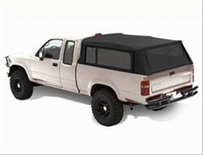 Bestop Supertops for Trucks 1999-2017 F-250 SUPER DUTY, F-350 DUTY - 7630735 Soft Top, Supertop Truck Bed Cover, Canvas, Black Diamond, Tinted Windows, Ford, Each
