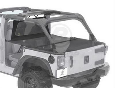 Bestop Windjammers for 2007-2018 WRANGLER, 2018 WRANGLER JK - 8003935 Soft Top, Windjammer, Polymer Cloth, Black Diamond, Jeep, 4-Door, Each