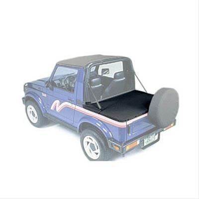 All Years with Factory Bows Folded Down Bestop 90006-15 Black Denim Duster Deck Cover for Suzuki Samurai