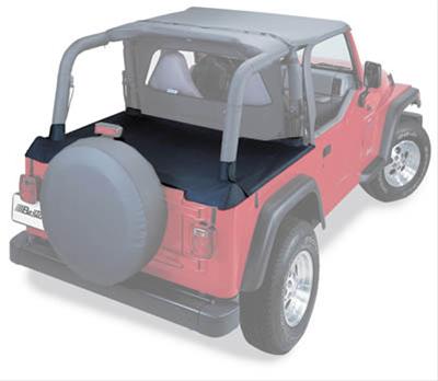 Bestop Duster Deck Covers 9001915 Soft Top, Cover, Polymer Cloth, Black Denim, Jeep, Each