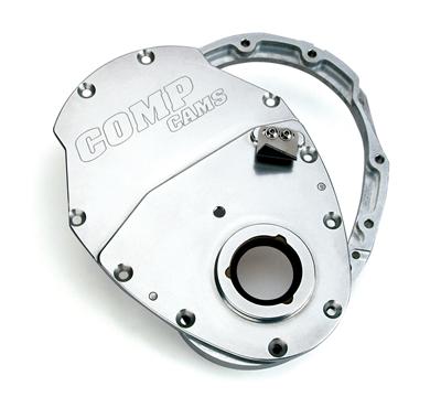 Competition Cams 208 Steel Timing Cover with Thrust Plate for Small Block Chevrolet 