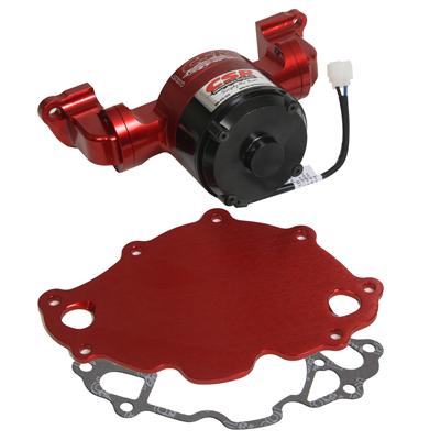 CSR Performance Products 905NR Red Electric Water Pump for Small Block Ford