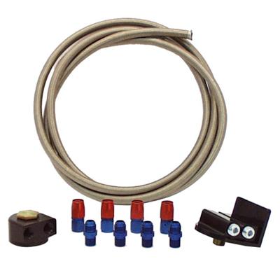 Canton Racing Remote Canister Oil Filter Kits 22-926 Relocation Kit, Single Filter, Filter, 3/4-16 in. Engine Threads, Kit thumbnail 3