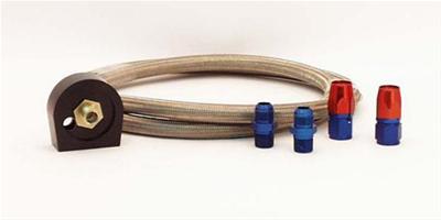 Canton Racing Accusump Oil Filter Installation Kits 24-724 Adapter, Kit, Braided Stainless Steel Hose, 6.0 ft. Length, 3 1/4 in. Diameter Gasket, Kit thumbnail 2