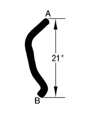 Amazon.com: Dayco 70734 Curved Radiator Hose : Automotive