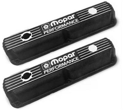 Genuine Mopar P5007611AB Black Cast Aluminum Wrinkle Valve Cover 