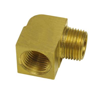 Derale NPT Fittings 98333 3/8" F x 3/8" M 90 Degree Hose Fitting thumbnail 2