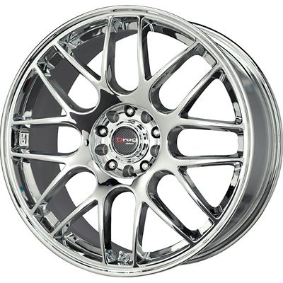 Drag Wheels DR341775054573C Drag Wheels DR-34 Chrome Wheels