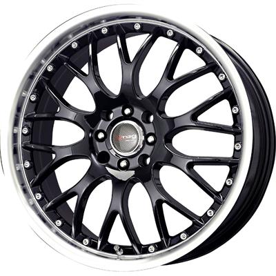 Drag Wheels DR-19 Gloss Black Wheels