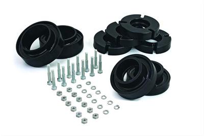 Daystar Comfort Ride Suspension Lift Kits KF09110BK Coil Spring Spacers, Durathane, 2 in. Lift, Black, Front, Ford, Pickup, SUV, RWD, 4WD, Pair