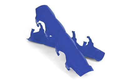 Daystar Shock and Steering Stabilizer Armors KU71112RB Boots, Armor, 10.000 in., Blue, Pair