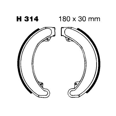 EBC 1974 Honda CB 350 Front Left FA-SFA-X Brake Pads