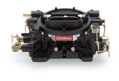 Edelbrock Carburetor Performer Series 4-Barrel 600 CFM Manual Choke Black Finish thumbnail 2