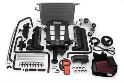 Edelbrock Supercharger Stage 1 - Street Kit 2005-2010 Chrysler Lx and Lc 6 1L Hemi w/ Tuner thumbnail 2