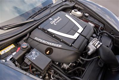 Edelbrock E-Force Corvette C6 Stage 2 Track System Supercharger Kits 1594 System, E-Force, Serpentine, Black, 3.500 in. Diameter Pulley, Chevy, LS2, 6.0L, Kit thumbnail 3