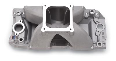 Edelbrock Manifold BBC Short Deck Super Victor 565 Conventional Rect Port Heads thumbnail 5