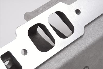 Edelbrock Manifold BBC Short Deck Super Victor 565 Conventional Rect Port Heads thumbnail 4