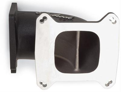 Edelbrock High Flow Intake Elbow 95mm Throttle Body to Square-Bore Flange Black Finish thumbnail 3