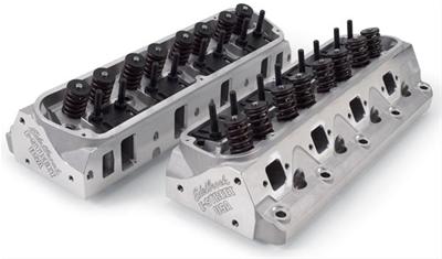 Edelbrock Cylinder Heads E-Street Sb-Ford w/ 1 90In Intake Valves Complete Packaged In Pairs thumbnail 3