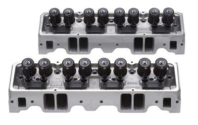 Edelbrock 1Pr Cyl Head E-210 SBC 64cc Perf RPM (Complete Pair) thumbnail 4