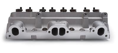 Edelbrock Cylinder Head Pontiac Performer D-Port 72cc Chambers for Hydraulic Roller Cam Complete thumbnail 3