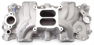 Edelbrock Intake Manifold Single Quad Perf RPM Chevrolet 348/409 Inwin Big Block Small Port thumbnail 2
