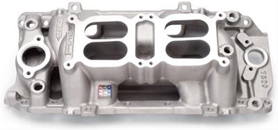 Edelbrock Manifold Dual Quad RPM Air Gap BB Chevy Oval Port thumbnail 3