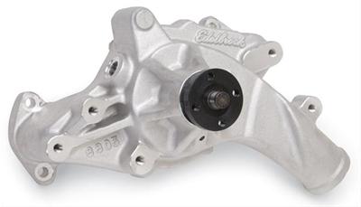 Edelbrock Water Pump High Performance Ford 1965-76 FE V8 Engines Standard Length Satin Finish thumbnail 3