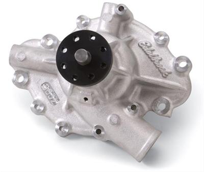 Edelbrock Water Pump High Performance AMC/Jeep 1973-91 304 360 401 CI V8 Long Style Satin Finish thumbnail 2