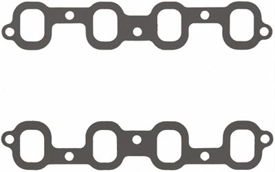 Fel-Pro Performance Intake Manifold Gasket Sets 1237-1 Gaskets, Intake, Composite, SB2 Mirror Port, 1.9 in. x 1.4 in. Port, .030 in. Thick, Chevy Small Block, Set