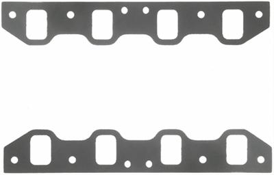 Fel-Pro Performance Intake Manifold Gasket Sets 1253-2 Gaskets, Intake, Composite, Yates SVO, 1.95 in. x 1.35 in. Port, .045 in. Thick, Ford, 302 SVO/351 SVO, Set