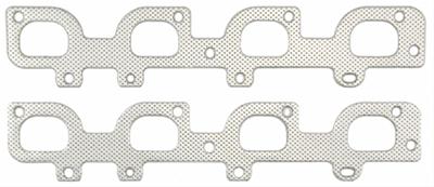 Fel-Pro Exhaust Manifold Gaskets MS 96964 Gaskets, Steel Core Laminate, Stock Port, Chrysler, Dodge, Jeep, 6.1L, Pair