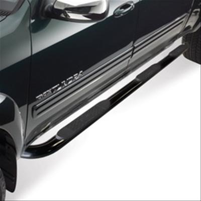 Westin Platinum Series Wheel-to-Wheel Step Bars 24-54175 Bars, Nerf Bars, Wheel-to-Wheel, Steel, Black Powdercoated, 4 in. Diameter, Toyota, Pair thumbnail 2