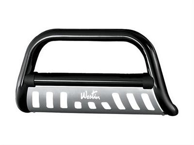 Westin Ultimate Bull Bars 32-3575 Grille Guard, Bar, One-piece, Steel, Black Powdercoated, Ford, Each thumbnail 2