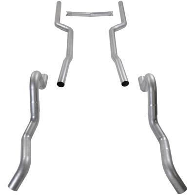 Flowmaster Pipe Kits 1041 Exhaust System, Header-Back, Kit Only, Buick, Chevy, Oldsmobile, Pontiac, Steel, Aluminized, Kit thumbnail 3