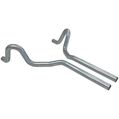 Flowmaster Tailpipe Kits 15802 Exhaust, Tailpipes, Steel, Aluminized, 2.5 in. Diameter, Buick, Chevy, Oldsmobile, Pontiac, Pair thumbnail 4