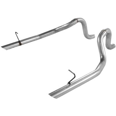 Flowmaster Tailpipe Kits 15804 Exhaust, Tailpipes, Steel, Aluminized, 2.5 in. Diameter, Ford, 5.0L, Pair thumbnail 3