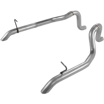 Flowmaster Tailpipe Kits 15805 Exhaust, Tailpipes, Steel, Aluminized, 2.5 in. Diameter, Ford, 5.0L, Pair thumbnail 3