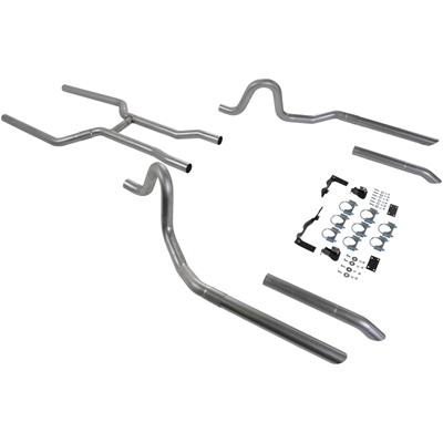 Flowmaster Pipe Kits 17107 Exhaust System, Header-Back, Steel, Aluminized, H-Pipe, Buick, Chevy, Oldsmobile, Pontiac, A-Body, Kit thumbnail 3