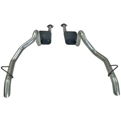 Flowmaster American Thunder Exhaust Systems 17116 System, Thunder, Cat-Back, Steel, Aluminized, Ford, 5.0L, Kit thumbnail 3